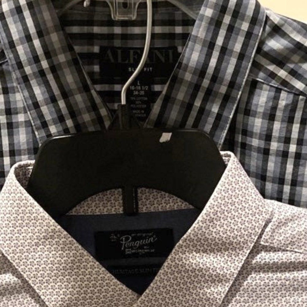 Original Penguin Bundle of two button down shirts